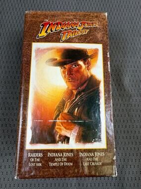 Indiana Jones Trilogy VHS Set